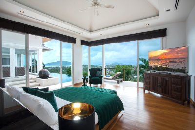 7R0490 ให้เช่า pool villa 4 ห้องนอน 5ห้องน้ำ ราคา 275,000/เดือน โซนราไวย์