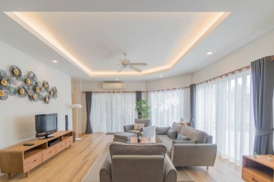 7R0511 ให้เช่า pool villa 3 ห้องนอน 3 ห้องน้ำ ราคา 120,000 ต่อเดือน โซนราไวย์