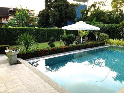 7R0521 ให้เช่า pool villa 3ห้องนอน 4ห้องน้ำ ราคา 80,000 ต่อเดือน โซนราไวย์