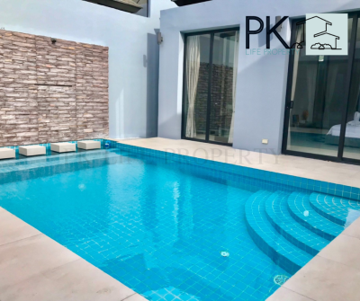 7R0530 ให้เช่า pool villa 3 ห้องนอน 3 ห้องน้ำ ราคา 70,000 ต่อเดือน โซนราไวย์