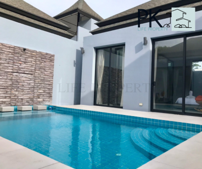 7R0530 ให้เช่า pool villa 3 ห้องนอน 3 ห้องน้ำ ราคา 70,000 ต่อเดือน โซนราไวย์