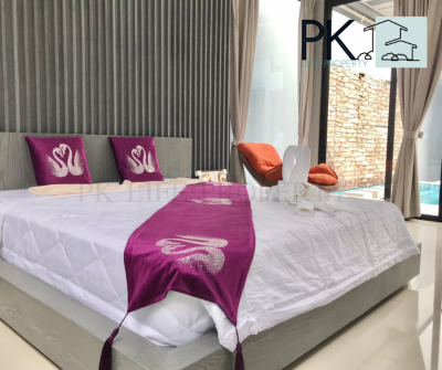 7R0530 ให้เช่า pool villa 3 ห้องนอน 3 ห้องน้ำ ราคา 70,000 ต่อเดือน โซนราไวย์