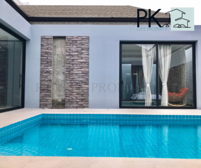 7R0530 ให้เช่า pool villa 3 ห้องนอน 3 ห้องน้ำ ราคา 70,000 ต่อเดือน โซนราไวย์