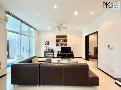 7R0561 ให้เช่า pool villa 3 ห้องนอน 2 ห้องน้ำ ราคา 85,000/เดือน โซนราไวย์