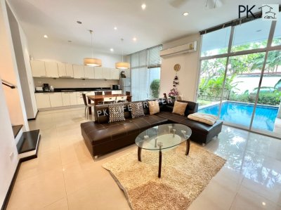 7R0561 ให้เช่า pool villa 3 ห้องนอน 2 ห้องน้ำ ราคา 85,000/เดือน โซนราไวย์