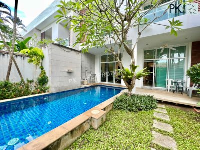 7R0561 ให้เช่า pool villa 3 ห้องนอน 2 ห้องน้ำ ราคา 85,000/เดือน โซนราไวย์