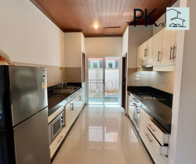 7R0569 ให้เช่า pool villa 3 ห้องนอน 2 ห้องน้ำ ราคา 65,000/เดือน โซนราไวย์