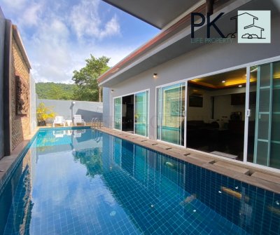 7R0582 ให้เช่า pool villa 2 ห้องนอน 2 ห้องน้ำ ราคา 65,000 ต่อเดือน โซนราไวย์