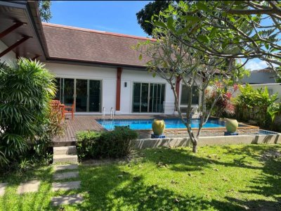 7R0585 ให้เช่า pool villa 3 ห้องนอน 3 ห้องน้ำ ราคา 120,000/เดือน โซนราไวย์