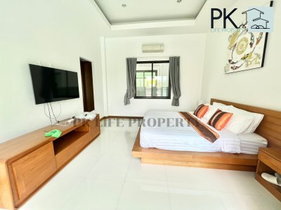 7R0618 ให้เช่า pool villa 3 ห้องนอน 3 ห้องน้ำ ราคา 80,000 ต่อเดือน โซนราไวย์