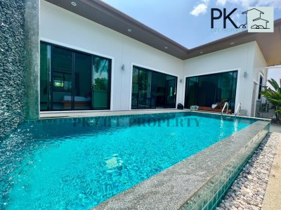 7R0618 ให้เช่า pool villa 3 ห้องนอน 3 ห้องน้ำ ราคา 80,000 ต่อเดือน โซนราไวย์