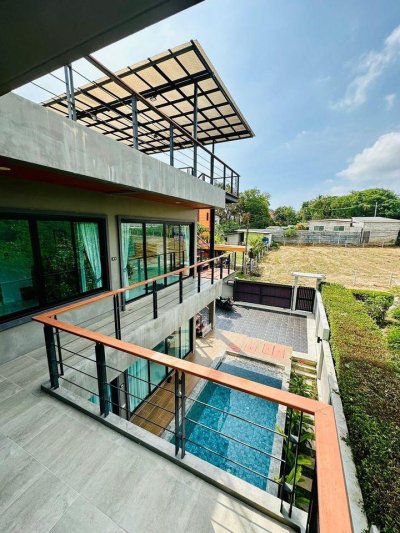 7R0622 ให้เช่า pool villa 3ห้องนอน 4ห้องน้ำ ราคา 130,000/เดือน โซนราไวย์