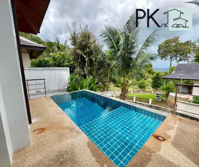 7R0631 Seaview pool villa 2bedroom 2bathroom 70,000/month at Rawai