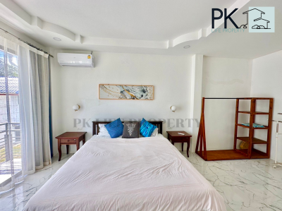 7R0633 ให้เช่า pool villa 4ห้องนอน 3 ห้องน้ำ ราคา 60,000 ต่อเดือน โซนราไวย์