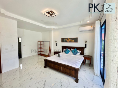 7R0633 ให้เช่า pool villa 4ห้องนอน 3 ห้องน้ำ ราคา 60,000 ต่อเดือน โซนราไวย์