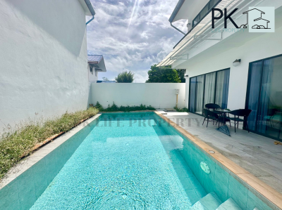 7R0633 ให้เช่า pool villa 4ห้องนอน 3 ห้องน้ำ ราคา 60,000 ต่อเดือน โซนราไวย์