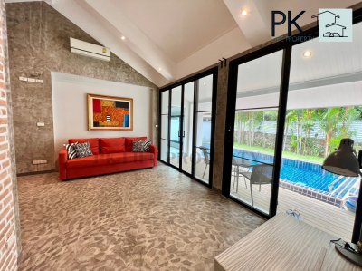 7R0639 ให้เช่า pool villa  2 ห้องนอน 2 ห้องน้ำ ราคาให้เช่า 90,000 ต่อเดือน โซนราไวย์