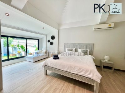 7R0639 ให้เช่า pool villa  2 ห้องนอน 2 ห้องน้ำ ราคาให้เช่า 90,000 ต่อเดือน โซนราไวย์