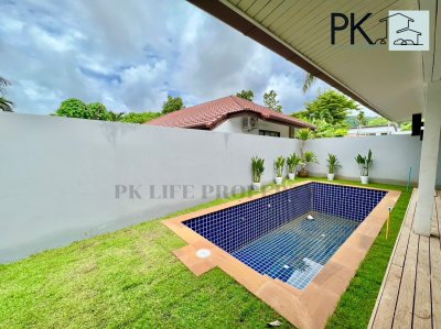 7R0640 Pool villa 3 bedroom 2 bathroom 110,000/month at Rawai