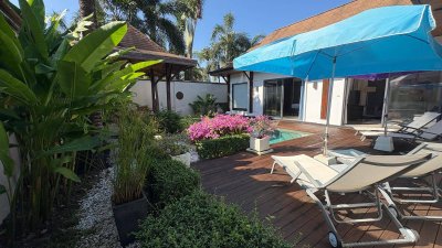 7R0642 ให้เช่า pool villa 2ห้องนอน 2ห้องน้ำ ราคา 85,000/เดือน โซนราไวย์