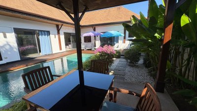 7R0642 ให้เช่า pool villa 2ห้องนอน 2ห้องน้ำ ราคา 85,000/เดือน โซนราไวย์