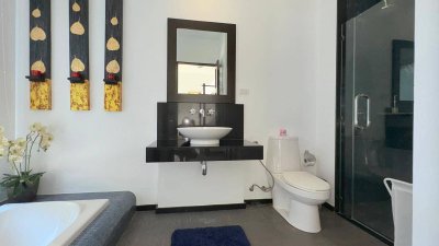 7R0642 ให้เช่า pool villa 2ห้องนอน 2ห้องน้ำ ราคา 85,000/เดือน โซนราไวย์