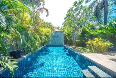 7R0645 ให้เช่า pool villa 2ห้องนอน 2ห้องน้ำ ราคา 90,000/เดือน โซนราไวย์