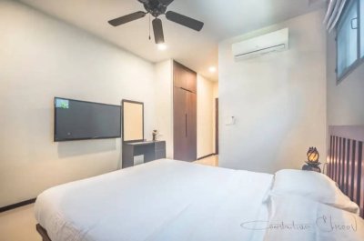 7R0645 ให้เช่า pool villa 2ห้องนอน 2ห้องน้ำ ราคา 90,000/เดือน โซนราไวย์