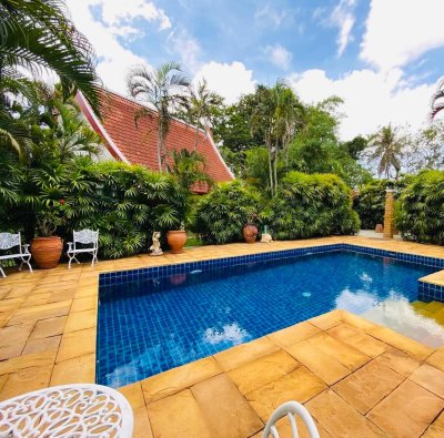 7R0648 ให้เช่า pool villa 3 ห้องนอน 3 ห้องน้ำ ราคา 100,000 ต่อเดือน โซนราไวย์
