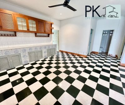 7R0651 ให้เช่าบ้านเดี่ยวชั้นเดียว 3ห้องนอน 2ห้องน้ำ ราคา 45,000/เดือน โซนราไวย์