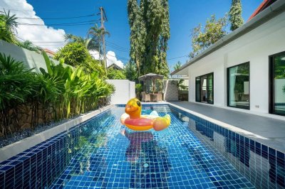 7R0661 This pool villa for rent 4 bedrooms 3 bathrooms 120,000 permonth at rawai have fully furnished