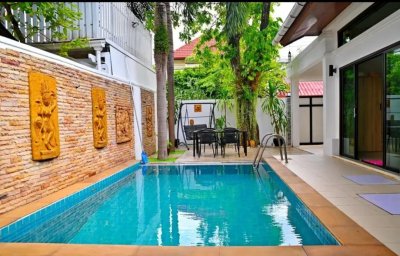 7R0665 ให้เช่า pool villa 2 ห้องนอน 2 ห้องน้ำ ราคา 65,000 ต่อเดือน โซนราไวย์