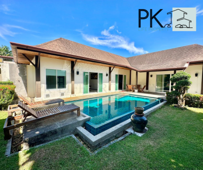 7R0679 Pool villa for rent 3 bedrooms 3 bathrooms 90,000 per month at rawai have fully furnished