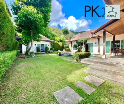 7R0679 Pool villa for rent 3 bedrooms 3 bathrooms 90,000 per month at rawai have fully furnished