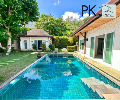 7R0679 Pool villa for rent 3 bedrooms 3 bathrooms 90,000 per month at rawai have fully furnished