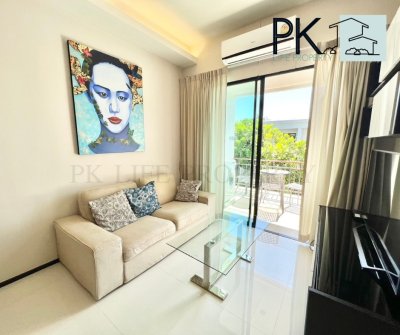 7R0681 The Title Condominium ให้เช่า 2 ห้องนอน 2 ห้องน้ำ ให้เช่าเดือนละ 55,000บาท โซนราไวย์