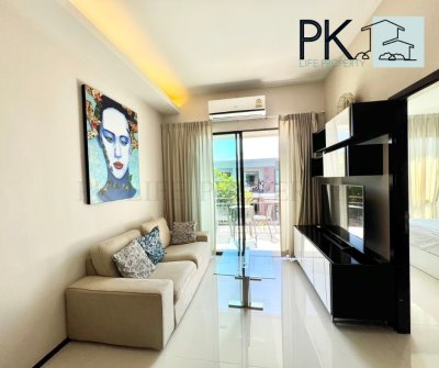 7R0681 The Title Condominium ให้เช่า 2 ห้องนอน 2 ห้องน้ำ ให้เช่าเดือนละ 55,000บาท โซนราไวย์