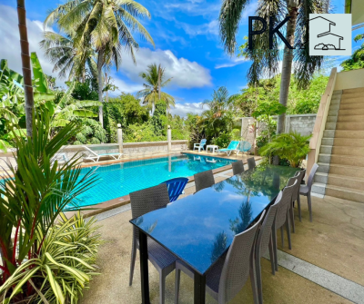 7R0682 ให้เช่า pool villa 5 ห้องนอน 5 ห้องน้ำ ราคา 90,000/เดือน โซนราไวย์ เฟอร์นิเจอร์ครบครัน