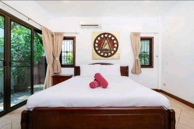 7R0684 House with Jaccuzzi ให้เช่า 2ห้องนอน 2ห้องน้ำ ให้เช่าเดือนละ 55,000 บาท โซนราไวย์