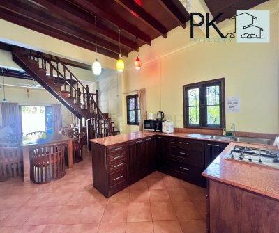 7R0686 ให้เช่า pool villa 4 ห้องนอน 4 ห้องน้ำ ราคา 90,000/เดือน โซนราไวย์