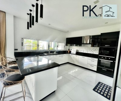 7R0704 ให้เช่า pool villa 3ห้องนอน 4ห้องน้ำ ราคา 180,000/เดือน โซนราไวย์