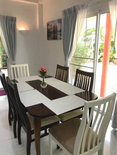 7R0706 ให้เช่า House with common pool 3ห้องนอน 2ห้องน้ำ ราคา 65,000/เดือน โซนราไวย์