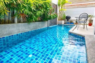 7R0707 ให้เช่า pool villa 2ห้องนอน 2ห้องน้ำ 1ห้องออฟฟิศ ราคา 75,000/เดือน โซนราไวย์