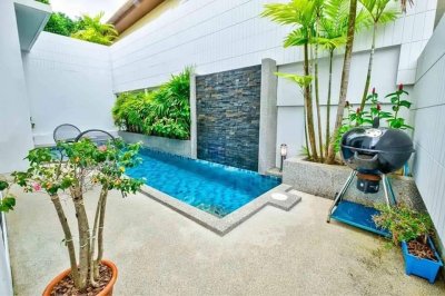 7R0707 ให้เช่า pool villa 2ห้องนอน 2ห้องน้ำ 1ห้องออฟฟิศ ราคา 75,000/เดือน โซนราไวย์