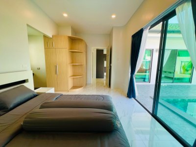 7R0708 ให้เช่า pool villa 3ห้องนอน 3ห้องน้ำ ราคา 125,000 ต่อเดือน โซนราไวย์
