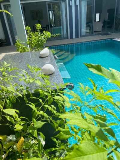 7R0710 ให้เช่า pool villa 4ห้องนอน 5ห้องน้ำ ราคา 150,000 ต่อเดือน โซนราไวย์