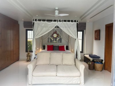 7R0710 ให้เช่า pool villa 4ห้องนอน 5ห้องน้ำ ราคา 150,000 ต่อเดือน โซนราไวย์