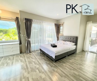 7R0713 ให้เช่าบ้านเดี่ยวชั้นเดียวพร้อมสระว่ายน้ำขนาดเล็ก 3ห้องนอน 2ห้องน้ำ ราคา 45,000/เดือน โซนราไวย์