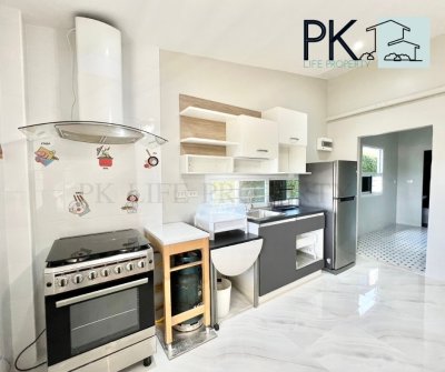 7R0713 ให้เช่าบ้านเดี่ยวชั้นเดียวพร้อมสระว่ายน้ำขนาดเล็ก 3ห้องนอน 2ห้องน้ำ ราคา 45,000/เดือน โซนราไวย์