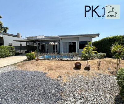 7R0713 ให้เช่าบ้านเดี่ยวชั้นเดียวพร้อมสระว่ายน้ำขนาดเล็ก 3ห้องนอน 2ห้องน้ำ ราคา 45,000/เดือน โซนราไวย์